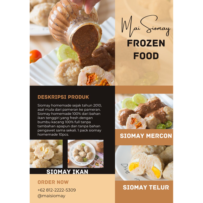 

Maisiomay Ikan Tenggiri Fresh & Full Bumbu Kacang