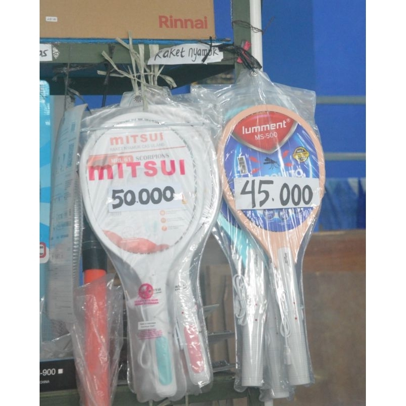 RAKET NYAMUK LISTRIK MITSUI/RAKET LISTRIK isi ulang lummentms-500