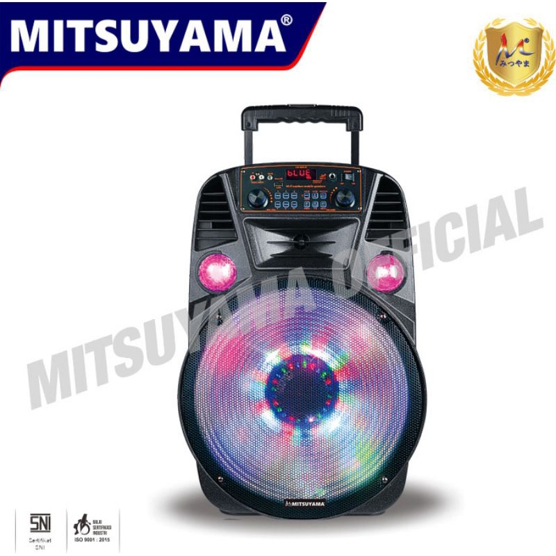 Loudspeaker Portable Battery Mitsuyama MS-4020BT Series Fantastic