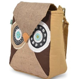 Maika Etnik tas selempang smallbag Angkarei Pink, Cream