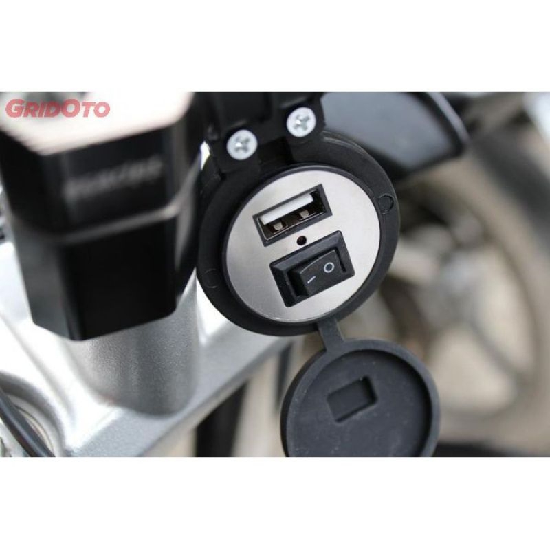 Cas HP charger motor cas casan handphone ke AKI USB cas motor mobil