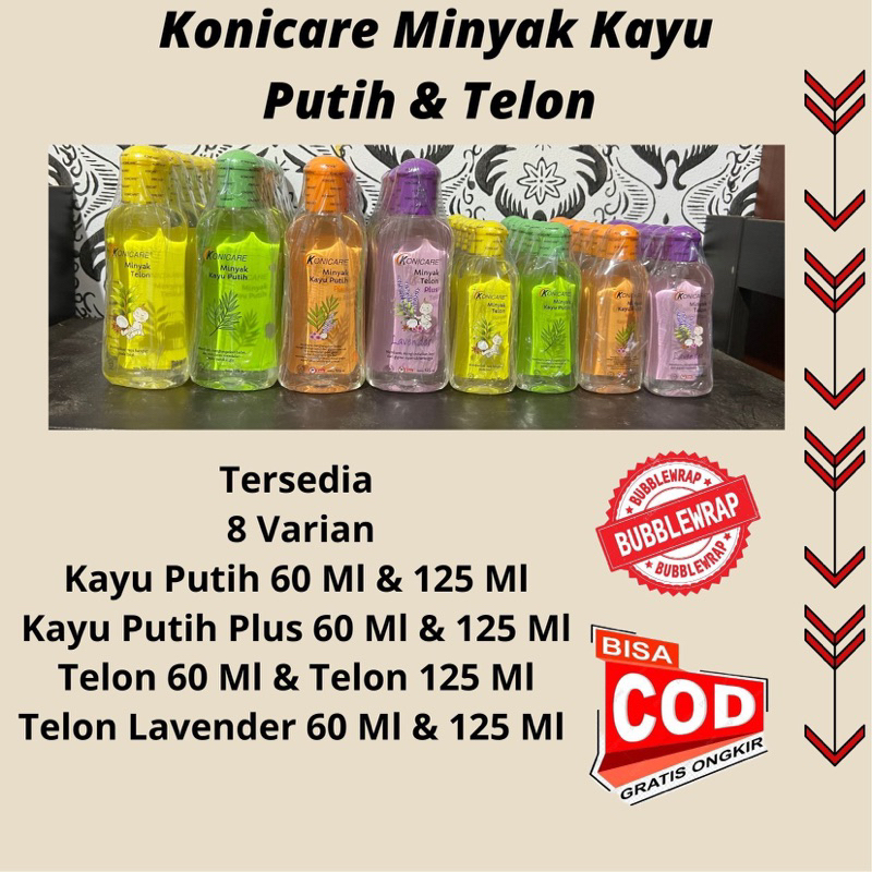 Konicare Minyak Kayu Putih Plus - Telon - Telon Plus 60/125 Ml