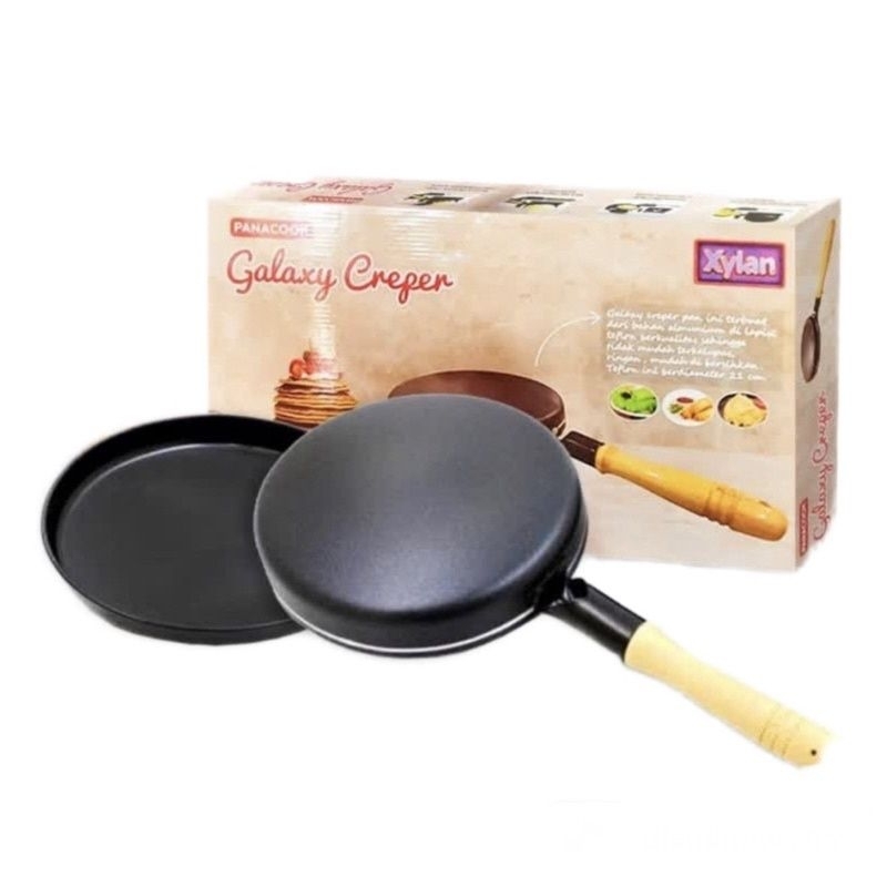 TEFLON GALAXY CREPER MAKER PAN CETTAKAN LUMPIA / CREPE / RISOL WAJAK KWALIK