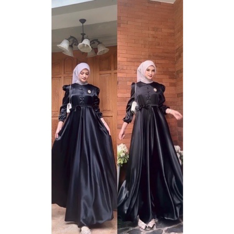 ARIEL TATIANA DRESS PREMIUM / MAXI DRESS LEBARAN TERBARU 2023