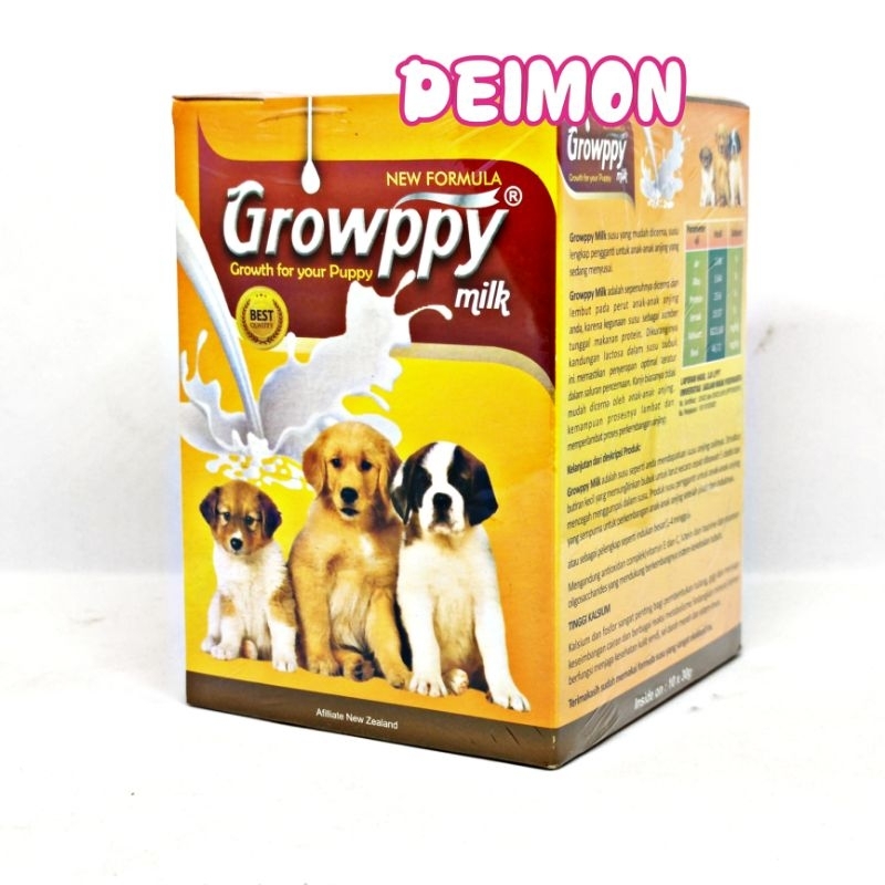 Susu Anjing Growppy Milk 1dus