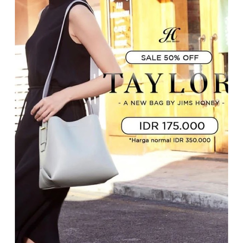 JIMS HONEY TAYLOR BAG TAS SELEMPANG WANITA JIMSHONEY ORIGINAL MURAH MALANG