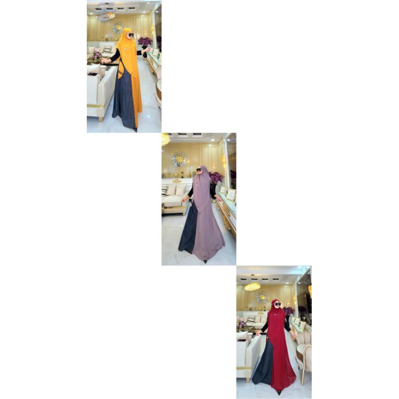 (BISA COD) Indira by Viendra Syari Original