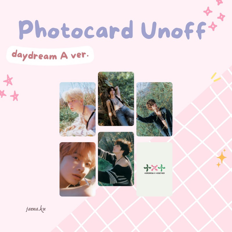 [TXT] PHOTOCARD UNOFF TEMPTATION DAYDREAM VER