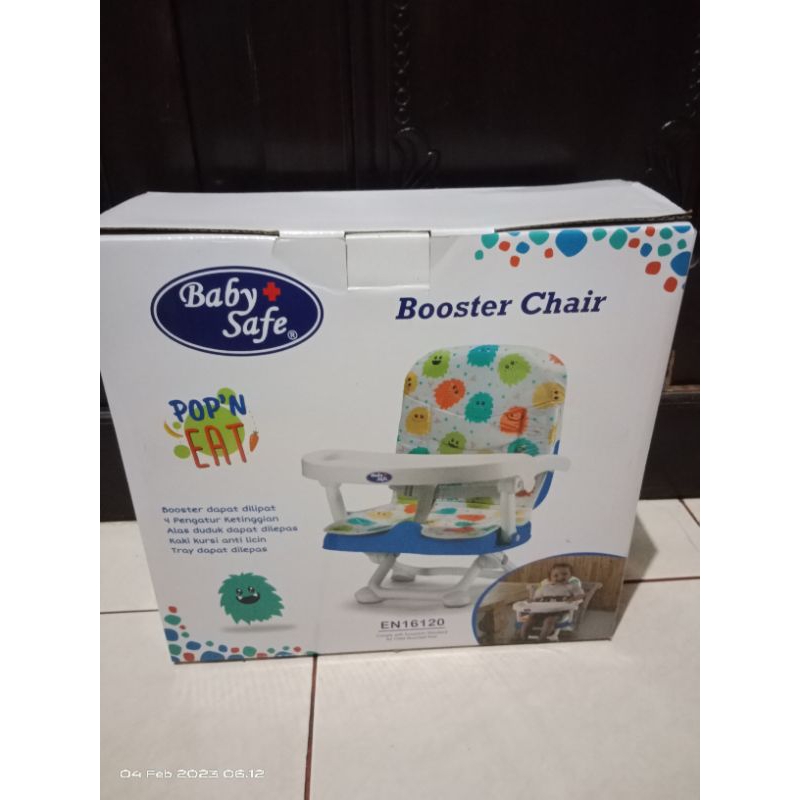 baby safe booster chair preloved sekali pakai like new