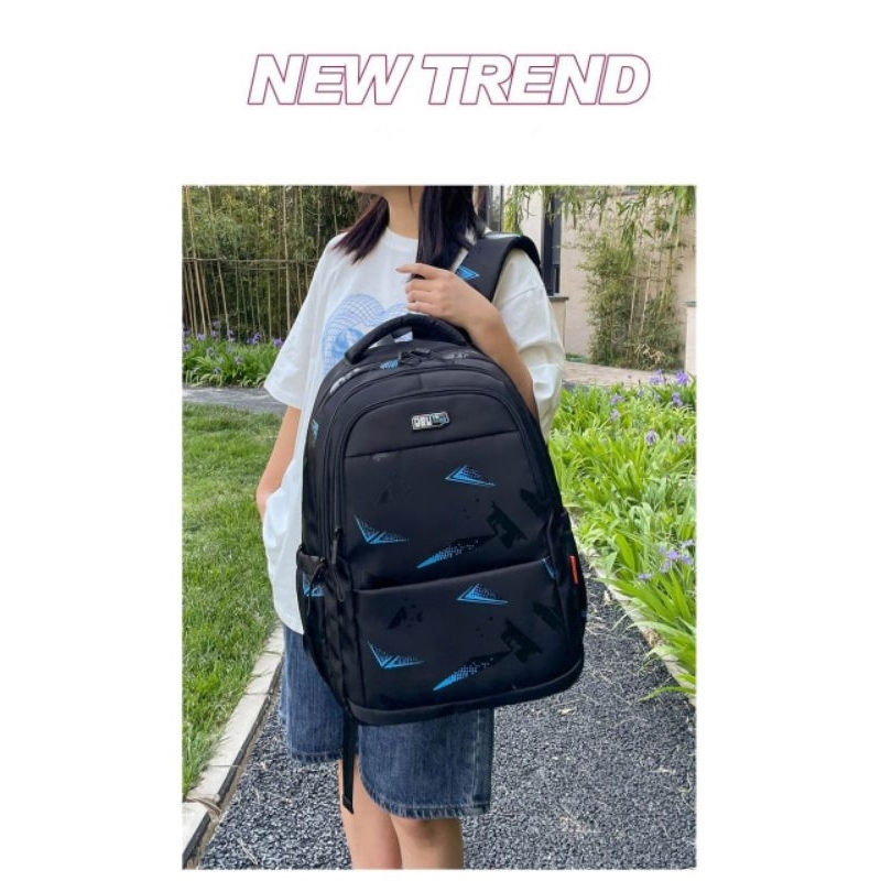 Tas Pria Wanita RDN 015 Distro Raindoz Bandung Ransel Punggung Backpack Cowok Keren BRAN NB-Tp