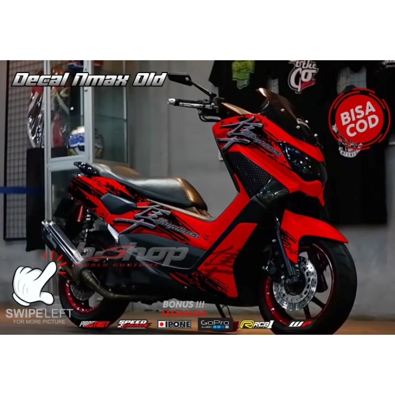 DECAL STICKER nmax old / nmax new motif hayabusa variasi terbaru 2023