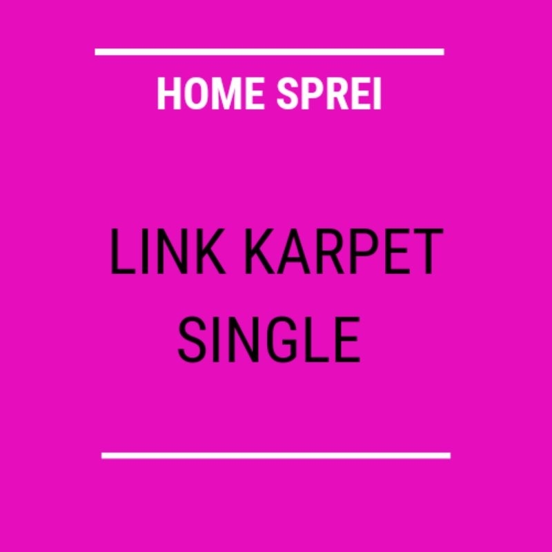 HS KARPET MALAYSIA ENDLESS LOVE KECIL/SINGLE/SMALL UKR 95X150 TEBAL 2.3 CM