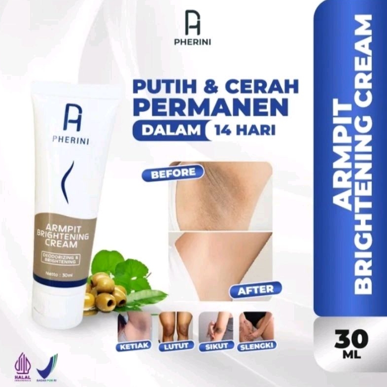 PHERINI ARMPIT BRIGHTENING CREAM KETIAK &amp; SELANGKANGAN PUTIH CERAH