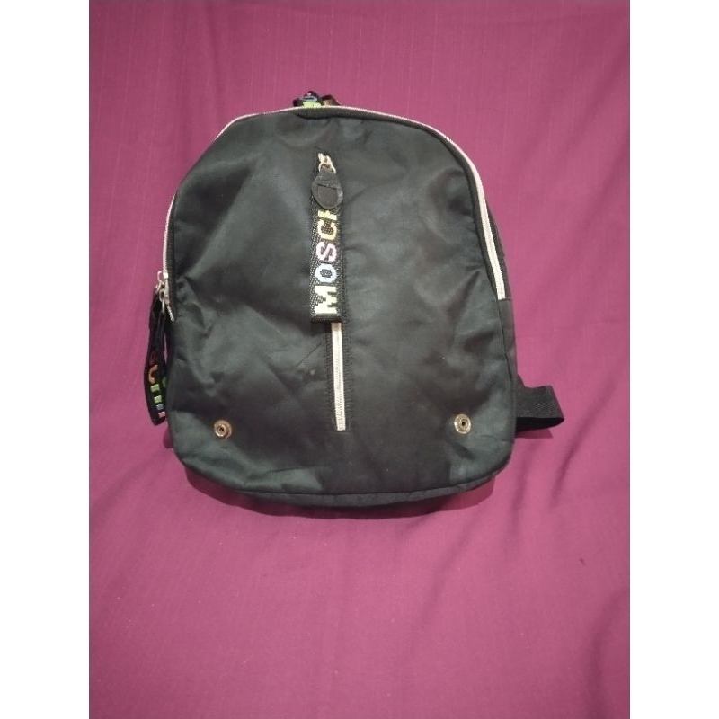 tas ransel cewek hitam preloved