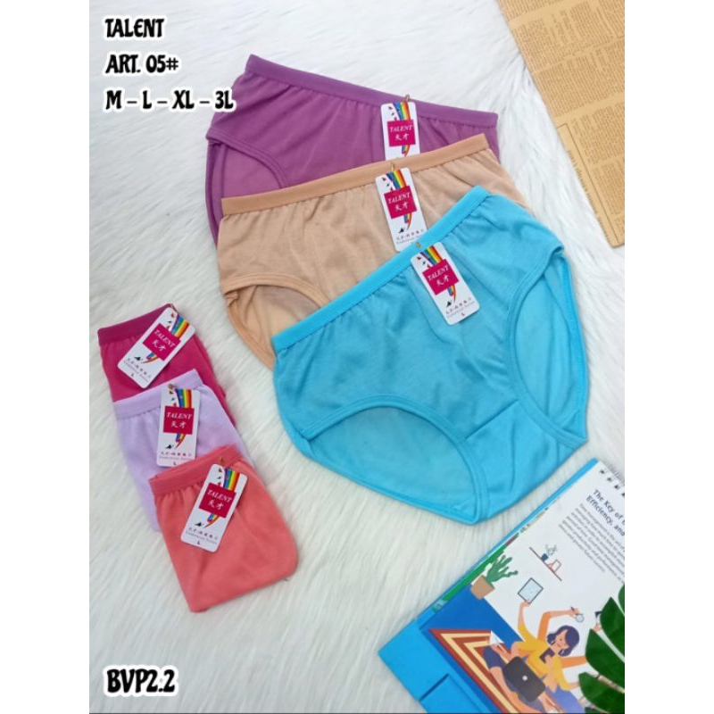 Grosir 1 lusin ( 12 pieces ) celana dalam Esse Katun