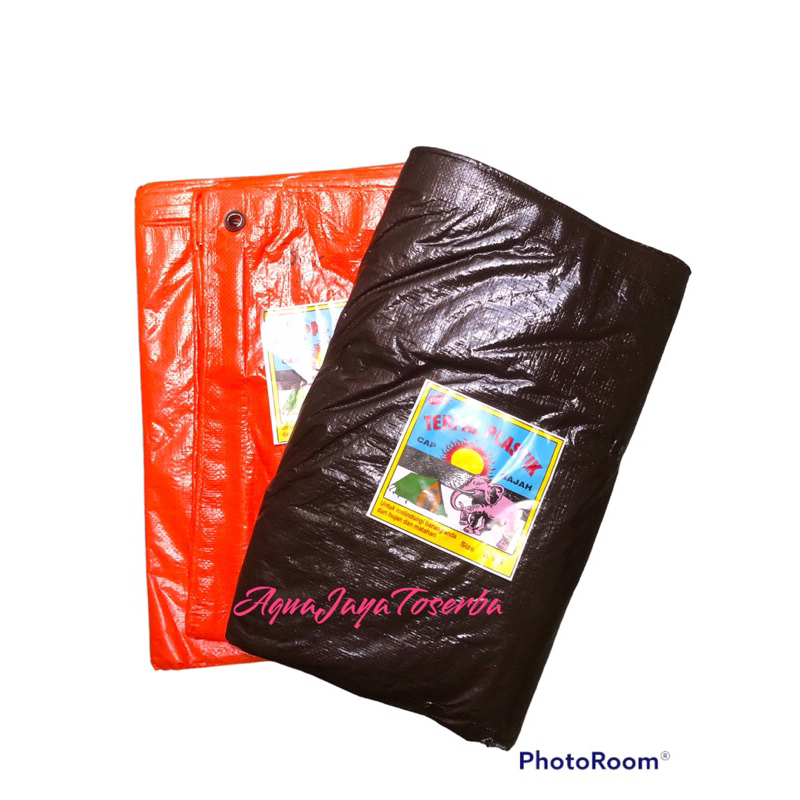 TERPAL PLASTIK GAJAH Ukuran 3x4, TERBAIK