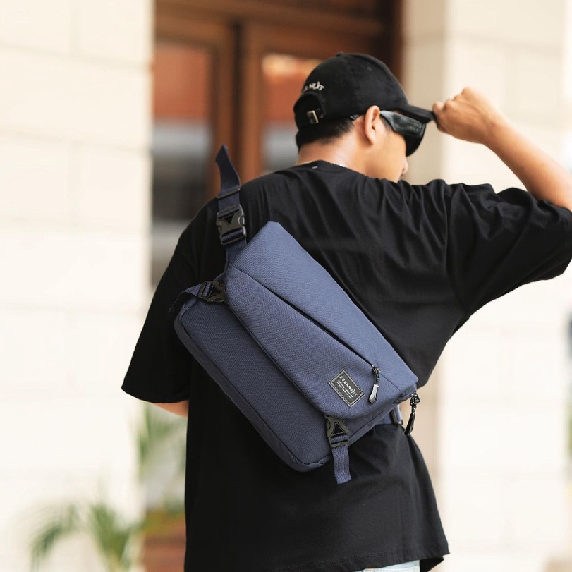 Tas Selempang Laptop Case Sarung Pelindung Laptop Sling Bag Bahu Sekolah Kerja Kuliah Asus ROG Lenovo Dell HP Model Terbaru Mici