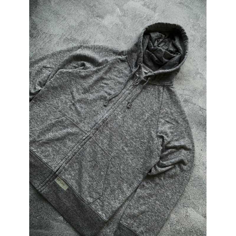 Hoodie UNIQLO Zipper Basic Polos Full Tag UNIQLO Jaket Sweater Pria Wanita Laki Perempuan Cowo Cewe 