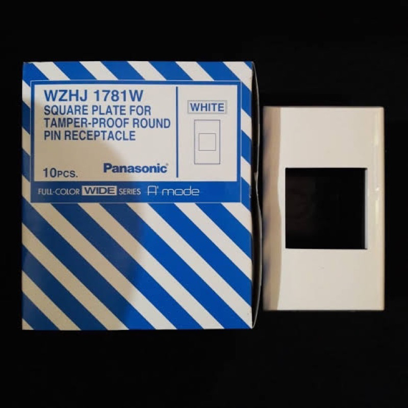 Plat Panasonic WZHJ 1781W, Plat Panasonic Stop kontak arde Panasonic