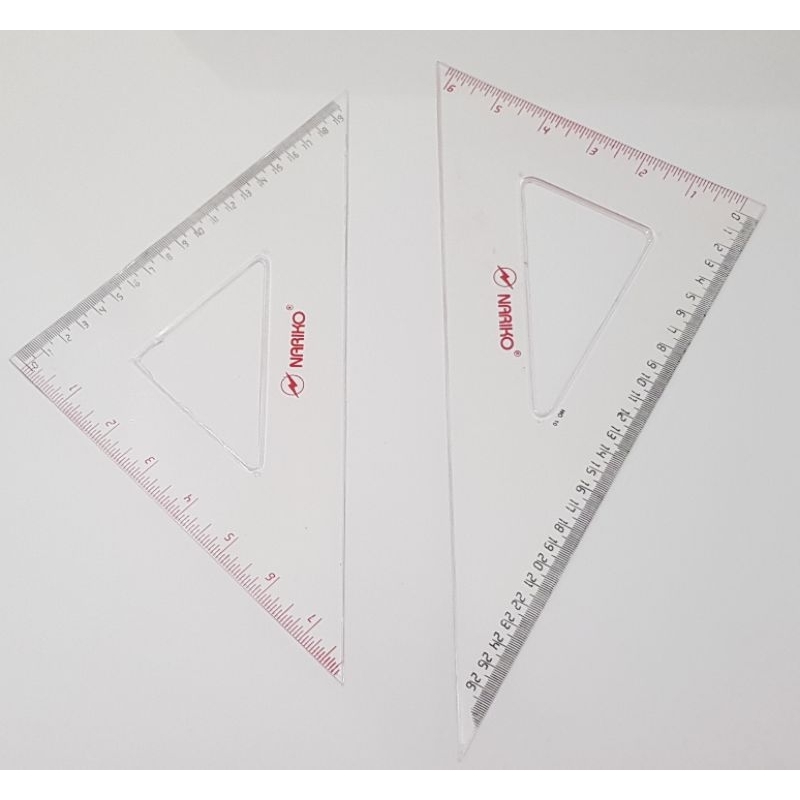 

Penggaris Mistar Segitiga Nariko