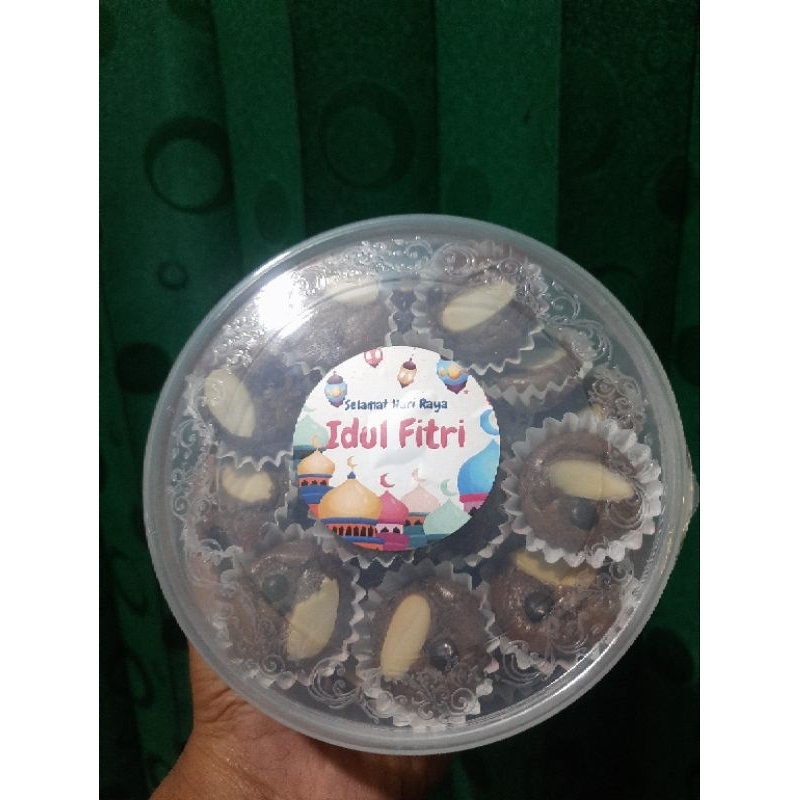 

Kue Kering Brownies Almond