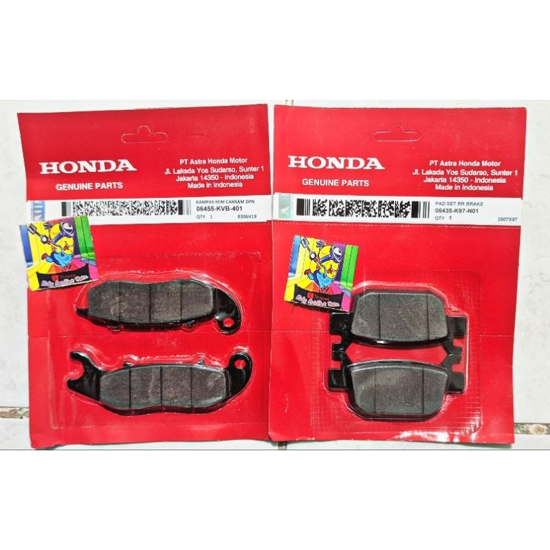 Kampas Rem belakang dispad depan Honda PCX/ADV 150 ABS PCX/ADV160 ABS NON CBS PCX150 ABS ADV 150 CC 