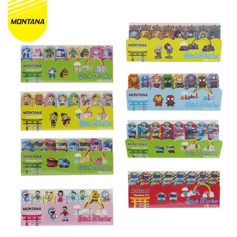 

1Set Sticky Note / Pembatas Buku / Label Kertas