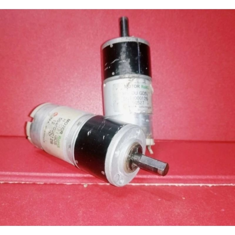 DINAMO GEARBOX DC 12V - 300rpm -500rpm 24vdc gearbox besi