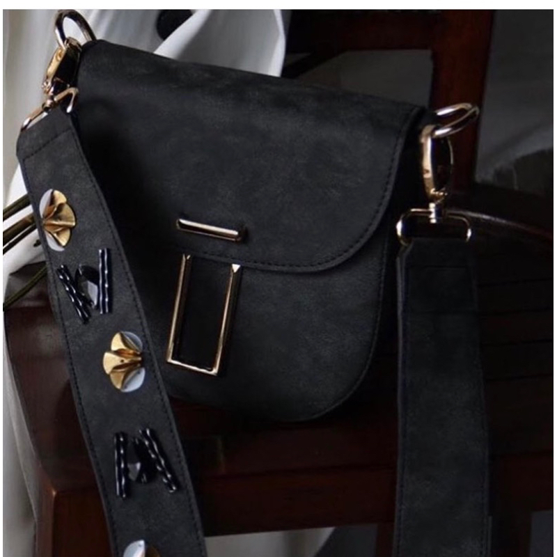 josvli sling bag oscar chrome with chrome beadstrap preloved josvli