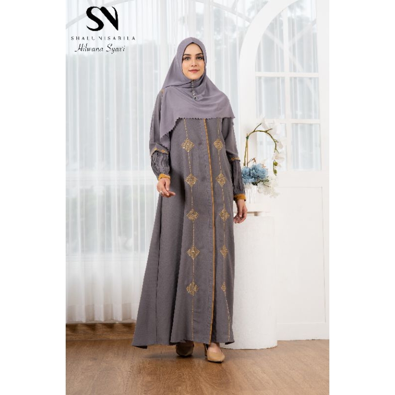 Gamis Syar'i-Gamis Syari-Gamis Shalu Nisabila-Gamis Cantik-Gamis Elegant-Gamis Ternyaman-Gamis Terba