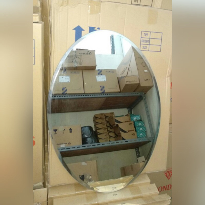 CERMIN OVAL POLOS 40X60