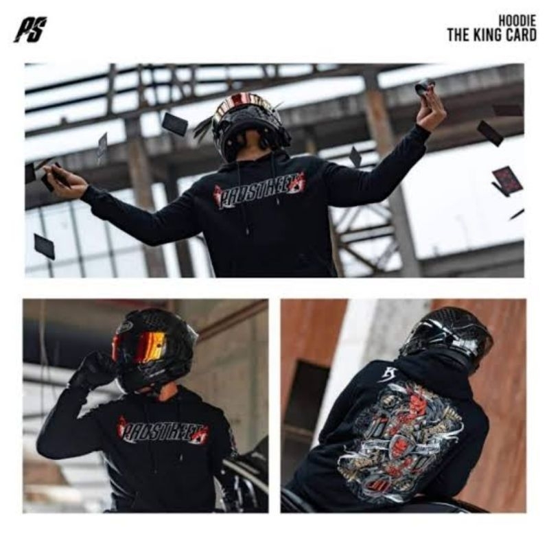 TURUN HARGA ! HOODIE DISTRO PROSTREET KING CARD NEW HITAM / HOODIE RACING RIDERS DISTRO PREMIUM QUALITY / HOODIE FLECE SIZE M L XL / SWEATER PRIA / HOODIE H&amp;M / OVERSIZE / HOODIE SUNMORI PRIA WANITA / JAKET RACING JAKET PRIA TERBARU / POLOS / ANIME