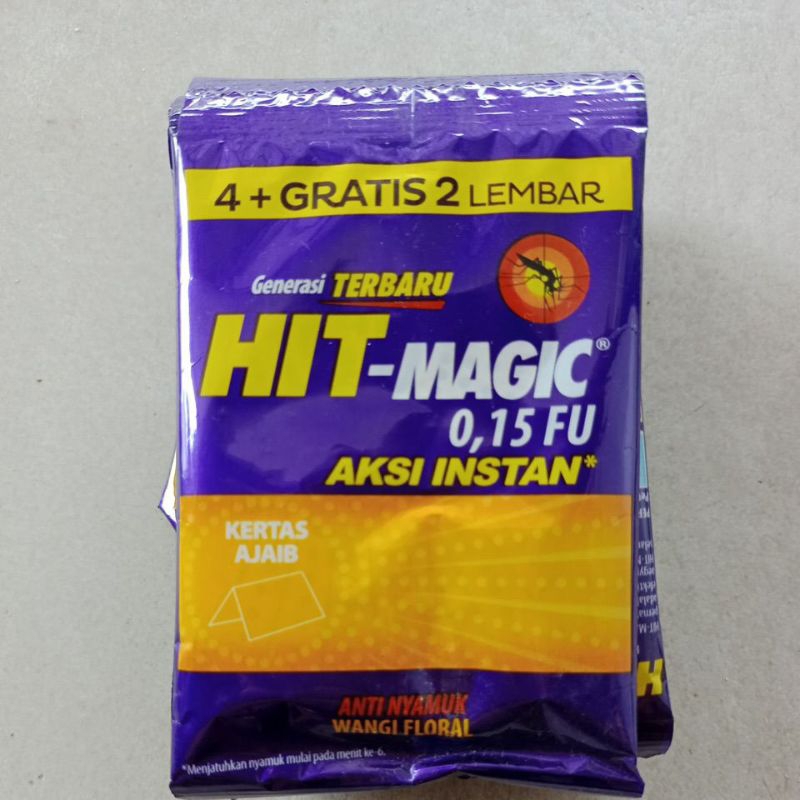 HIT Magic Anti nyamuk Kertas Ajaib/sachet