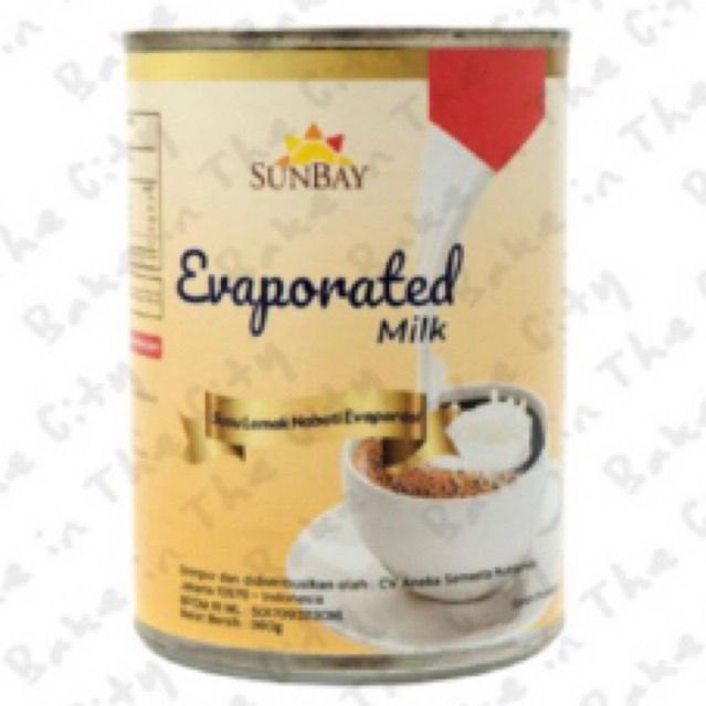 susu evaporasi sunbay kemasan 380gram