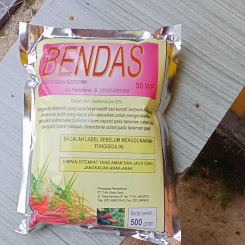 FUNGISIDA SISTEMATIK BENDAS 50WP 500gram