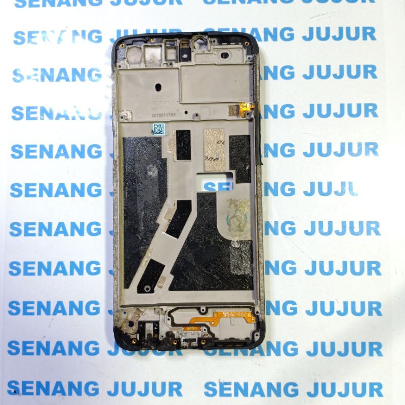 FRAME BEZZEL DUDUKAN LCD OPPO A3S CPH 1853 ORIGINAL COPOTAN CABUTAN