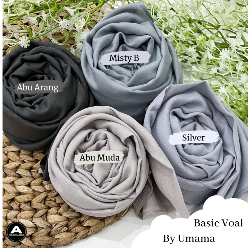 Hijab Basic Voal Umama Part 1