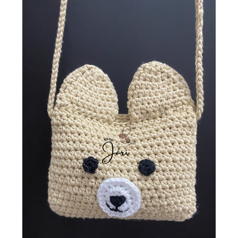 Tas Selempang Rajut/Tas Selempang anak/Tas selempang balita