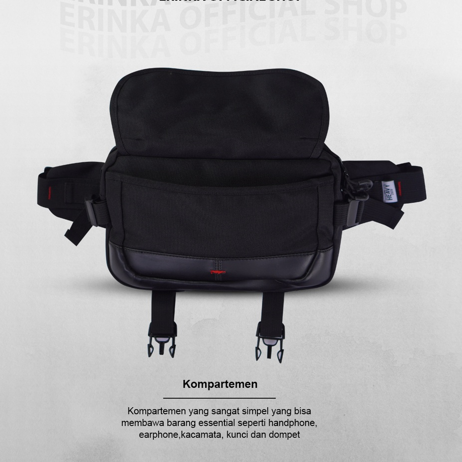 Heavy Terminator Glad Tas Waistbag Pria - Tas Pinggang Pria