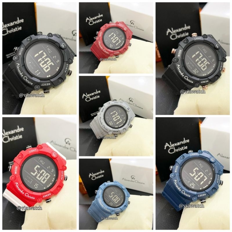 Jam Tangan Pria Alexandre Christie Ac9386 Ac 9386