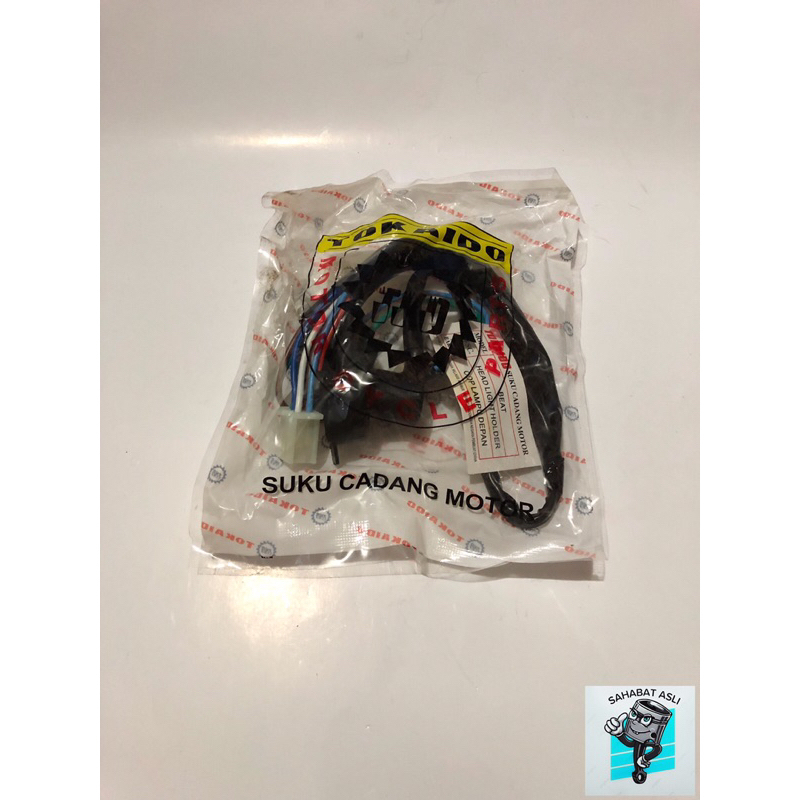 FITTING SOKET LAMPU DEPAN BEAT KARBU TKD