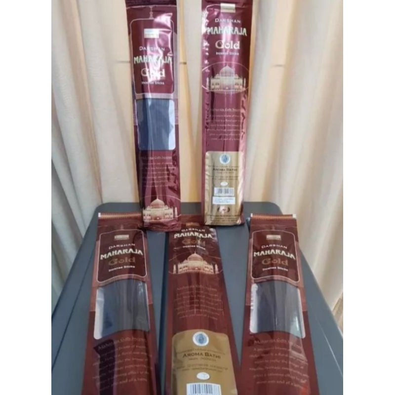 New Dupa Stick Maharaja Gold Panjang Isi 50 Stick / Dupa Darshan Buhur Pengharum Ruangan