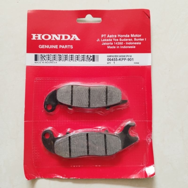 Kampas Rem Depan Belakang Honda Supra X 125 Double Disc - Sonic