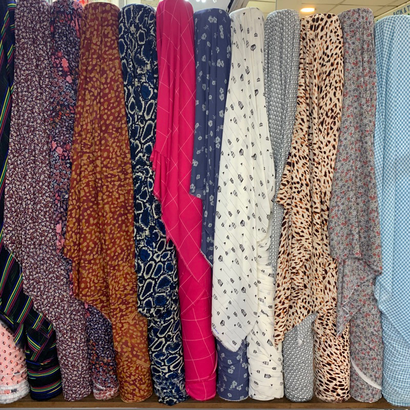 kain -kain ceruty -kain zara -kain motif -ceruty -gamis -blouse -plisket -outer -hijab -mukena -rok