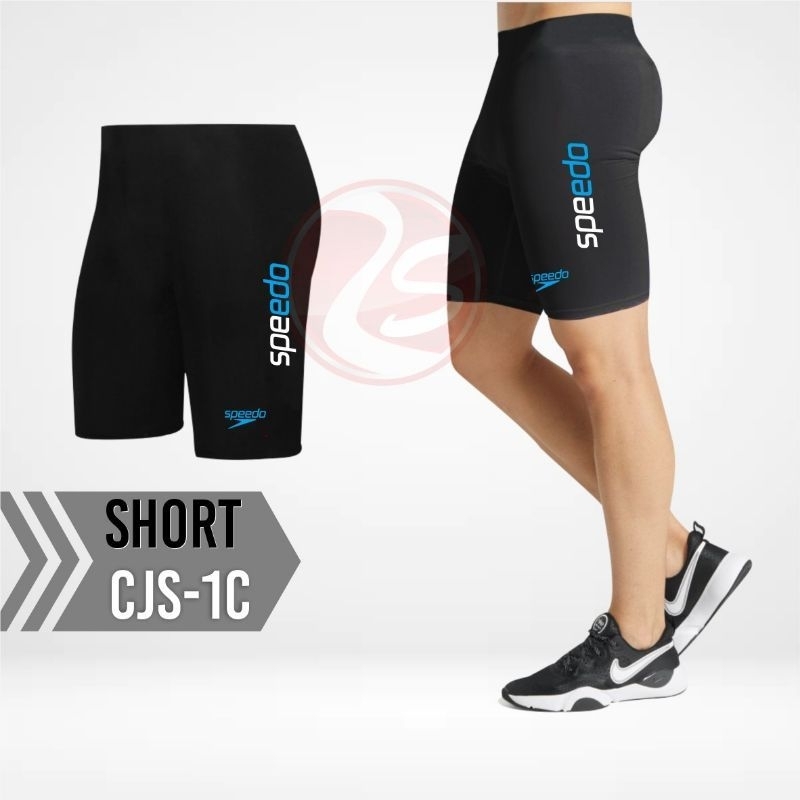 Celana pendek renang pria bahan ketat - pakaian renang celana swimming pria