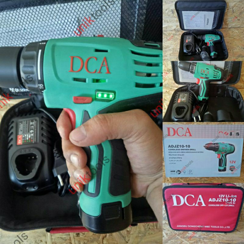 Bor cordless 12V DCA /Bor baterai DCA