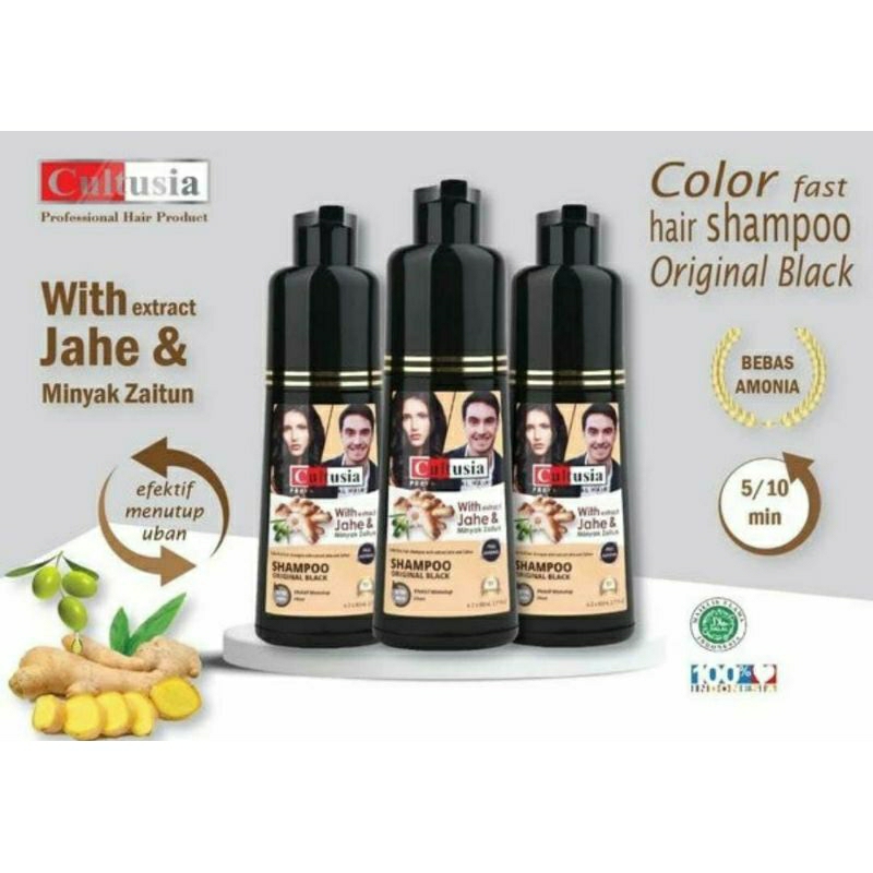 Shampoo penghitam uban