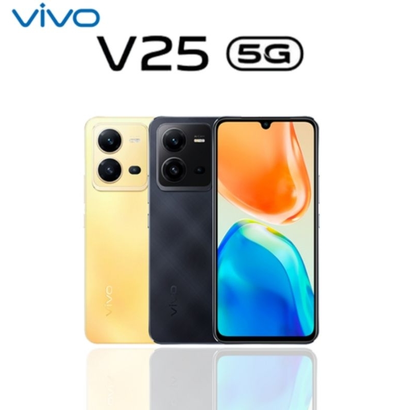 HP VIVO V25 5G 8/256 GB + 8GB EXTENDED VIVO V 25 5G ROM 25G GRS RESMI