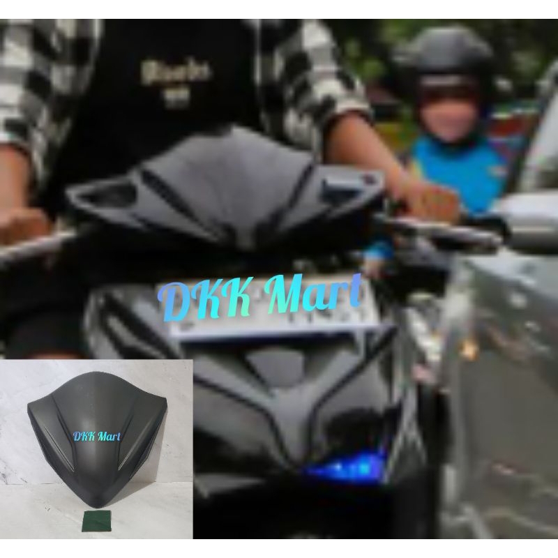 VISOR VARIO 125 TECHNO PGM FI WINDSHIELD VARIO 125 TECHNO PGM FI TERBARU