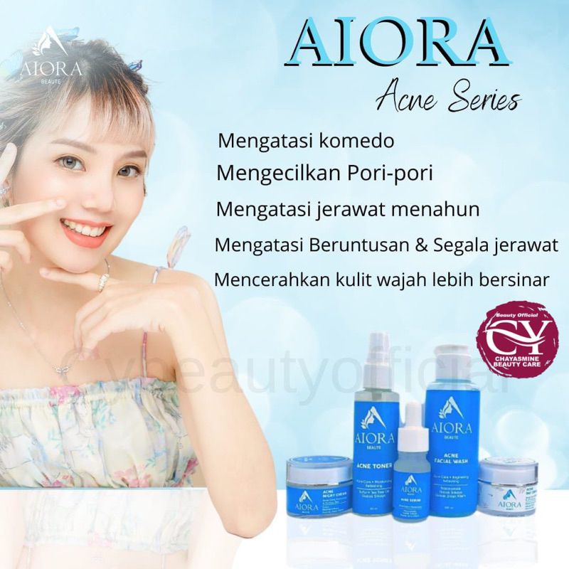 Aiora Beaute Original BPOM skincare paket berkualitas